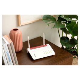 AVM Fritz!Box 6850 5G Router Wi-Fi 5 (802.11ac) Doble Banda 2.4/5 GHz Ethernet Puertos Gigabit Negro Rojo Blanco