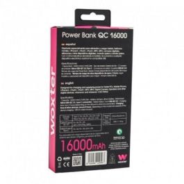 Powerbank 16000mAh Woxter QC 16000/ Gris