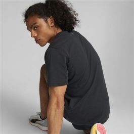 Camiseta Deportiva de Manga Corta Puma 522423 01 Negro