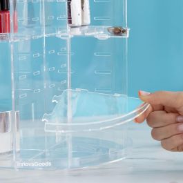 Organizador de Maquillaje Giratorio Rolkup InnovaGoods Organizador de Maquillaje Giratorio Rolkup InnovaGoods