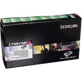 Toner Laser Lexmark C736H1 mg Magenta 10000 Paginas