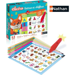 Nathan Juego Electrónico de Letras y Números Electro para Niños: Preguntas y Respuestas con Bolígrafo Interactivo Precio: 29.49999965. SKU: S7163005