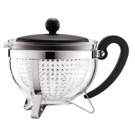 Bodum BOD0727015205137 Tetera Chambord 1 L de Vidrio y Acero Inoxidable Gris Precio: 37.94999956. SKU: B1FEVDNLE4