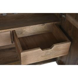 Aparador DKD Home Decor Marrón oscuro Gris oscuro Metal Madera de mango 180 x 40 x 80 cm
