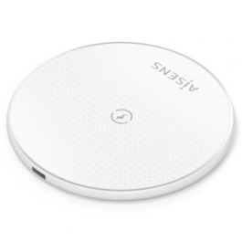 Aisens ASCH-15W1WC057-W Base de Carga Inalámbrica USB-C 15W para Móvil Qi Compatible Blanco