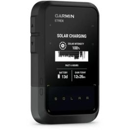 Garmin eTrex Solar GPS de mano, Bluetooth, resistente al agua IPX7, 1800h autonomía, pantalla 2.16", senderismo
