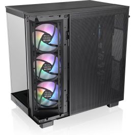 Thermaltake View 380 XL TG ARGB Black Midi Tower PC Gaming con Vidrio Templado, ATX, Iluminación ARGB