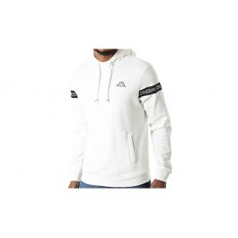 Sudadera con Capucha Hombre Kappa Itopo Blanco Precio: 53.49999996. SKU: S6423375
