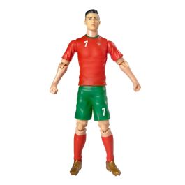 Banbo Toys 83781 Figura Coleccionable Cristiano Ronaldo Portugal 20 cm Réplica Detallada PVC para Fans
