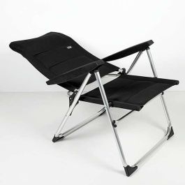 Silla de playa aluminio plegable acolchado deluxe multiposiciones 49x59x105cm Silla de playa aluminio plegable acolchado deluxe multiposiciones 49x59x105cm