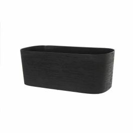 Jardinera XL con reserva de agua - GARDEN ID Respect - Negro-Antracita 80 x 38 cm - 100% residuos domésticos - 100% reciclable Jardinera XL con reserva de agua - GARDEN ID Respect - Negro-Antracita 80 x 38 cm - 100% residuos domésticos - 100% reciclable
