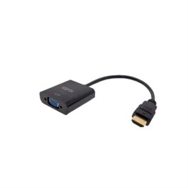 Adaptador HDMI a VGA approx! APPC11V3 Negro Precio: 8.98999992. SKU: B189DHZV75