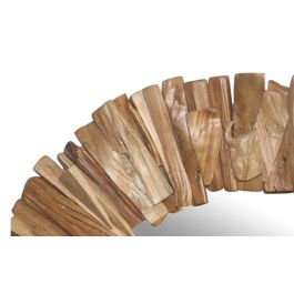 Espejo de pared DKD Home Decor Natural Alpino Acabado envejecido 60 x 4 x 60 cm