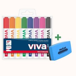 Marcador Pizarra Molin Set De Bolsa De 8 + Borrador Precio: 7.58999967. SKU: B1JGYRPNLY
