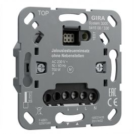 GIRA 541500 S3000 Jal.steuereins. o.Nebenst.eing. Einsatz - Componente de control y entrada auxiliar Precio: 97.49999952. SKU: B1APNMBRLA