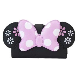 Loungefly Cartera Minnie Disney Rock the Dots Floral Piel Vegana 17,15x2,54x9,53cm con 7 Ranuras para Tarjetas y Ventana ID Precio: 35.58999983. SKU: B1FYHNWWPM