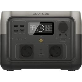 Generador eléctrico portátil River 2 Max, 512 WH, 2 CA Salida - 500 W en total (Overvoltaje 1000 W) Generador eléctrico portátil River 2 Max, 512 WH, 2 CA Salida - 500 W en total (Overvoltaje 1000 W)