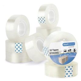 Cinta Adhesiva Rapesco Transparente Rollo 33X19 (Set de 10) Precio: 3.58999982. SKU: B1768WBQDR