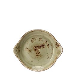 STEELITE Fuente CRAFT VERDE con orejas, redonda, diámetro 21.5 cm, capacidad 78 cl, para vajilla y mesa, colección CRAFT VERDE Precio: 43.99000012. SKU: B1HB38NSMG