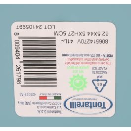 Inde Cesta de ropa con asas 45L Cover Line azul 62.5x44.5x27.5 cm (12 Unidades)