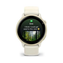 Garmin vívoactive 6 3,05 cm (1.2") AMOLED 390 x 390 Pixeles Pantalla táctil Blanco Wifi GPS (satélite)
