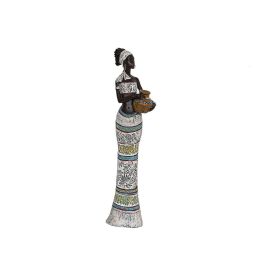 Figura Decorativa Romimex Marrón Resina Africana Jarrón 11 x 41 x 7 cm Precio: 67.58999984. SKU: B134TGNDXP