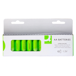 Q-connect Pilas Alcalinas AA Blister con 12 Unidades