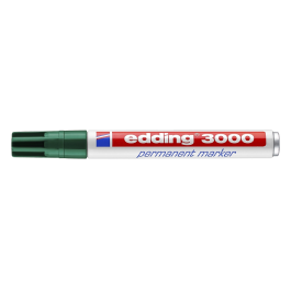 Edding Marcador Permanente 3000 Verde para Materiales Diversos Trazo 1.5-3mm