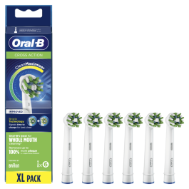 Oral-B 80339345 Cepillo de Dientes Eléctrico CrossAction, 6 Cabezales de Repuesto, Azul, Verde, Blanco Precio: 23.50000048. SKU: B1AAGZ8C9L