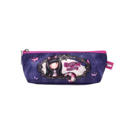 Estuche Escolar Gorjuss Cheshire cat Rosa Morado (22.3 x 8.8 x 5.7 cm)