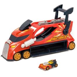 Camion thunder truckt-racers mix ‘n race transporta y lanza coches incluye coche exclusivo. 23x35x12cm Camion thunder truckt-racers mix ‘n race transporta y lanza coches incluye coche exclusivo. 23x35x12cm
