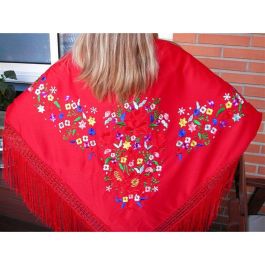 Chal PGRR40 Rojo 140 cm Precio: 11.79000042. SKU: B18HXPQ4D8