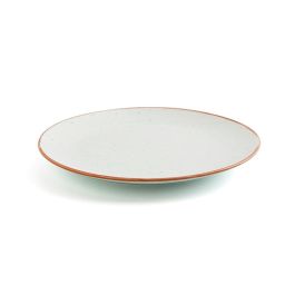 Ariane Plato Llano Terra Porcelana 21 cm Beige (12 Unidades) Reforzado Profesional Apto Lavavajillas Microondas Horno Apilable