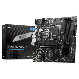 MSI Placa Base PRO B760M-P (911-7E02-009) Intel B760, Socket 1700, 4 DDR5, Micro ATX Precio: 116.50000032. SKU: B16R8RAV6E