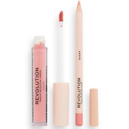 Set Makeup Revolution: Makeup Revolution, Liquid Lipstick, Queen, 3 ml + Makeup Revolution, Precision, Lip Liner, Queen, 1 g Precio: 14.49999991. SKU: B1HSS54PEF