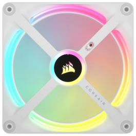 Corsair CO-9051007-WW Ventilador para Carcasa del Ordenador 14 cm Blanco, LED Multi, 480-2000 RPM, 10-37 dB, 63.1 CFM, PWM Corsair CO-9051007-WW Ventilador para Carcasa del Ordenador 14 cm Blanco, LED Multi, 480-2000 RPM, 10-37 dB, 63.1 CFM, PWM