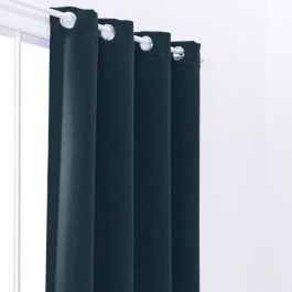 Cortina opaca lisa TODAY Essential - 140 x 240 cm - Pavo real Cortina opaca lisa TODAY Essential - 140 x 240 cm - Pavo real