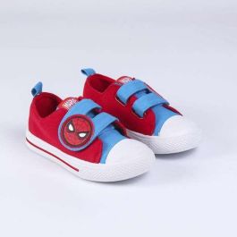 Zapatilla loneta suela pvc algodón spiderman talla t025