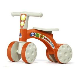 Molto Correpasillos Rojo con Ruedas de Goma, Juguete Infantil de Plástico para Niños de 1 Año - 48x37x18 cm