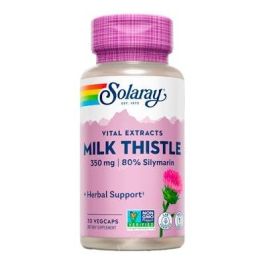 SOLARAY Milk Thistle Cardo Mariano, Apoyo Hepático Normal, 350mg Silimarina, Apto Veganos, 30 Cápsulas Precio: 26.7899995. SKU: B1JWVZWSYC
