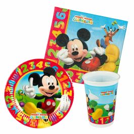 Set Artículos de Fiesta Mickey Mouse (6 Unidades) Set Artículos de Fiesta Mickey Mouse (6 Unidades)