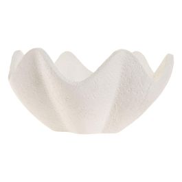 DKD Home Decor Centro de Mesa Scandi Blanco Cemento 26 x 13 x 23.5 cm Set de 2 Unidades