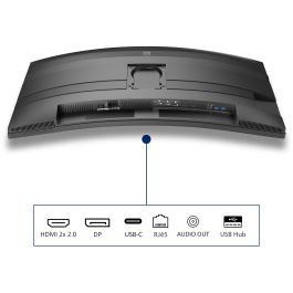 Philips Monitor 34B2U5600C 34" Dual QHD VA Curvo 120Hz USB-C HDMI DP Gris