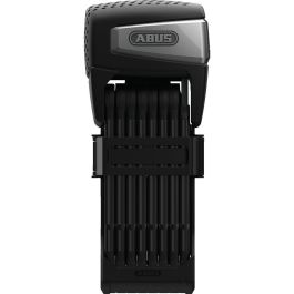 ABUS BORDO ONE 6500A/110 Candado Plegable con Alarma, Soporte SH, Negro
