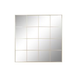 DKD Home Decor Espejo Scandi de Ventana Beige 122x122 cm con Marco de Hierro y Cristal, Interior 121x121 cm. Colección Anxi. Precio: 93.68999992. SKU: B1E8G47PNS