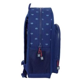 Mochila Escolar Harry Potter Captain Azul marino 32 x 38 x 12 cm