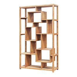 DKD Home Decor Estantería Balines de Madera de Teca Reciclada 120x210x40 cm (Ancho x Alto x Fondo) Precio: 926.68999984. SKU: B14MM8FJFX
