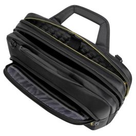 Targus Citygear Maletín Toploader Versátil Negro para Portátil y Tablet 12-14 pulgadas (35,6 cm) con Protección Dome y Asa Acolchada