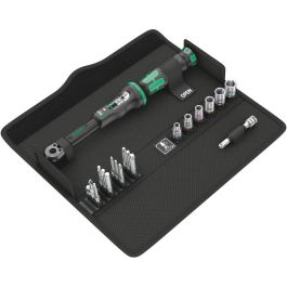 Wera 05130110001 Click-Torque A 6 Set de Llave Dinamométrica Mecánica 1/4" 2.5-25 Nm con Puntas 20 Piezas Precio: 248.50000021. SKU: B19W7EJYLJ