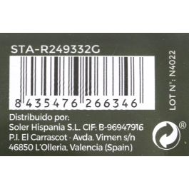 Santa Clara Fiambrera Rectangular con Tapa Hermética 21 x 25.5 cm (4 Unidades)